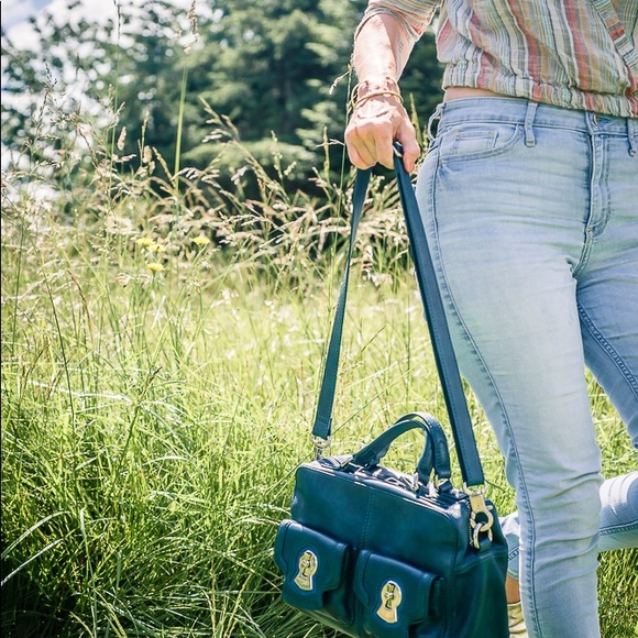 🆕 Firenze Italian Leather Satchel - Picture 5 of 6